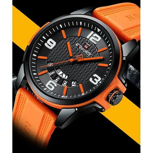 Часы мужские наручные Naviforce Young Orange - фото 6