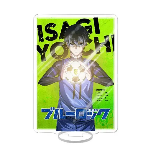 Акрилова фігурка Синя в'язниця: Блю Лок Ісагі Blue Lock Yoichi Isagi 10 см