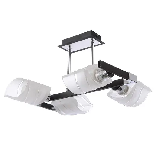 Люстра стельова Brille класична E14 40W BR (BR-589C/4)