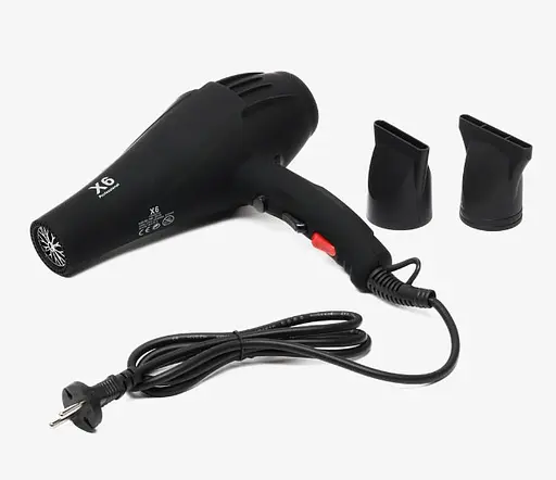 Фен Enzo X6 Professional 9996-2800 з іонізацією 2500 Вт - фото 2