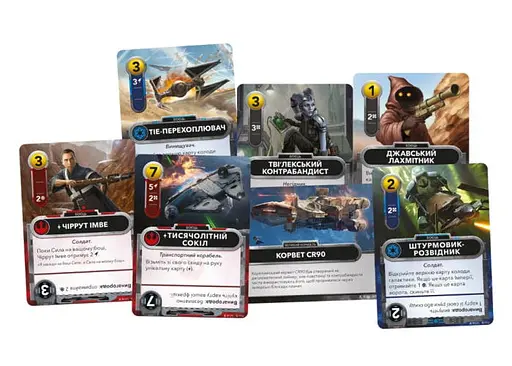 Настольная игра Geekach Games Звездные войны. Колодостроительная игра (Star Wars: The Deckbuilding Game) (укр.) (GKCH168SW) - фото 6