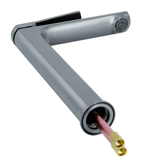 Змішувач для раковини Qtap Slavonice QTSLA269GMB45925 Gunmetal Black PVD - фото 2