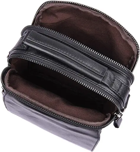 Чоловіча шкіряна сумка Vintage  16х22х6 см sum0012412 - фото 9