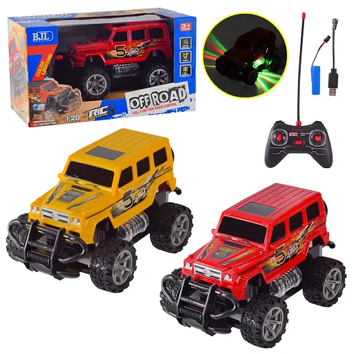 Машина на радіокеруванні, акумулятор, світлові, звукові ефекти, 26x13.5x14.5 см, BJL254 (В асортименті) - фото 2