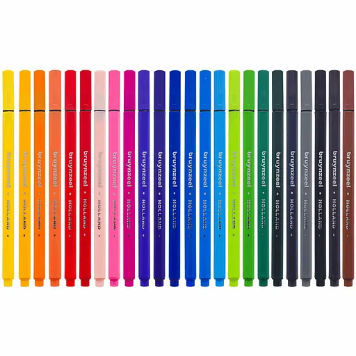 Набір лінерів FINELINER 24 кольори Bruynzeel - фото 2