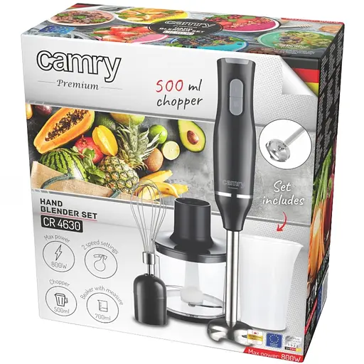 Блендер Camry CR 4630 ручной/800Вт - фото 7