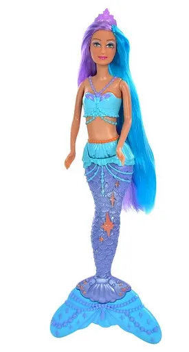 Кукла 8483 DEFA "Русалка" 35см, в слюде, 33,5-12,5-5,5см (6903317476268) Вид 1 - фото 1