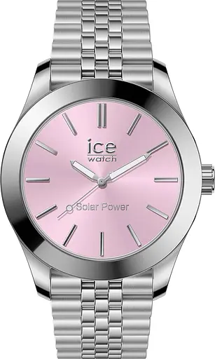 Часы Ice-Watch Ice steel solar Silver Light Pink 023790