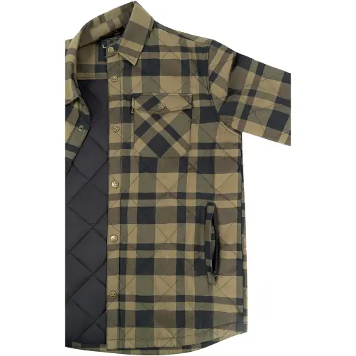 Куртка Frontier Tartan M Khaki - фото 5