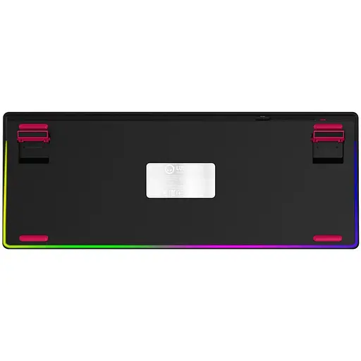 Клавіатура Lorgar KBP70TKLW Pro Wireless TKL EN/UA Black Red (LRG-KBP70TKLW-BK-US) - фото 8