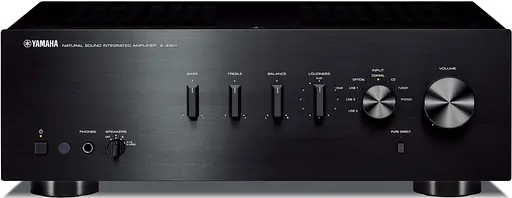 Інтегровальний підсилювач Yamaha A-S301 II Black - фото 1