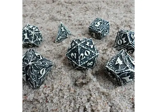 Набор кубиков Dracopolis Dice Set: Scandinavian Blackfang , 7 шт. (SDCP01) - фото 5