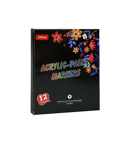 Акриловые маркеры C 65265 12шт в коробке (6900067652652) - фото 1