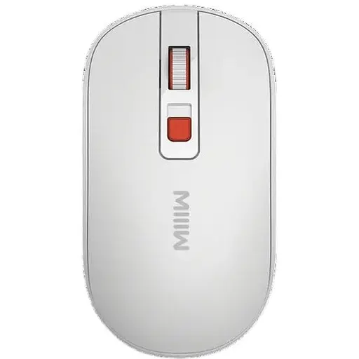 Миша бездротова Xiaomi MiiiW Wireless Mute Mouse Lite PM21 (MW23M21) біла - фото 1