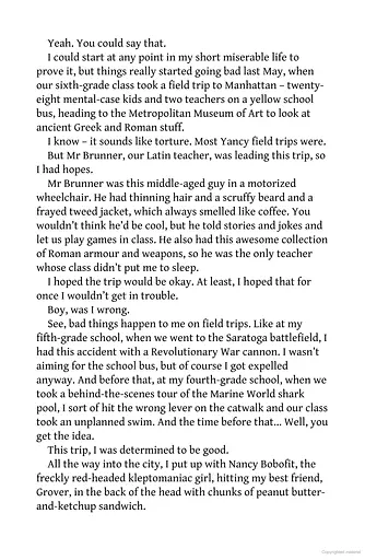 Percy Jackson and the Lightning Thief. Book 1 - фото 8