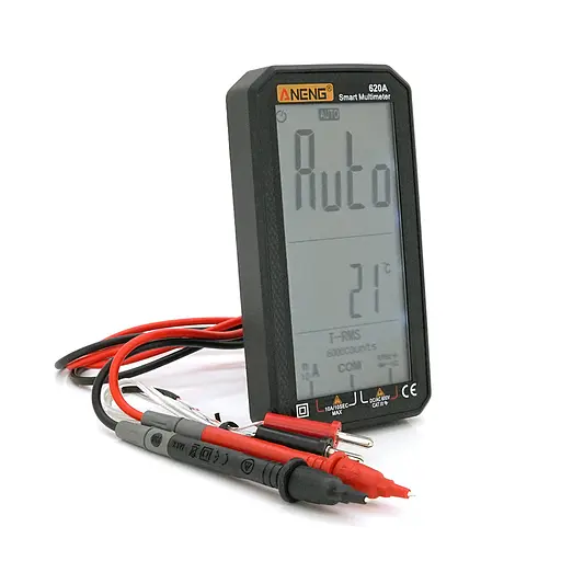 Мультиметр ANENG AN-620A, вимірювання: V, A, R, C, T, F - фото 1