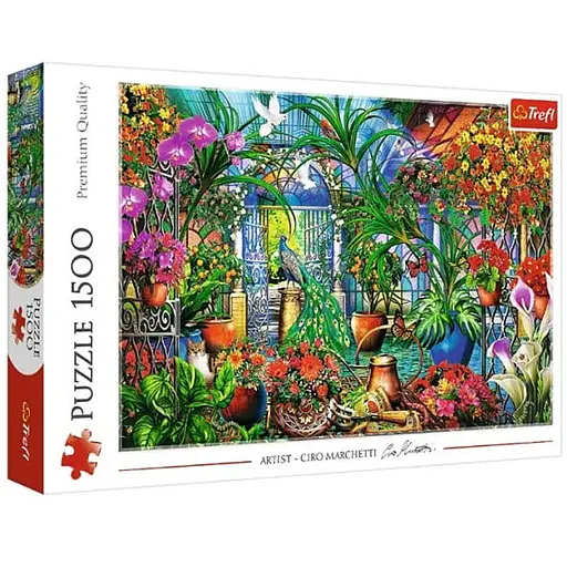 Пазл Trefl Таинственный сад 1500 эл. (26188) - фото 1