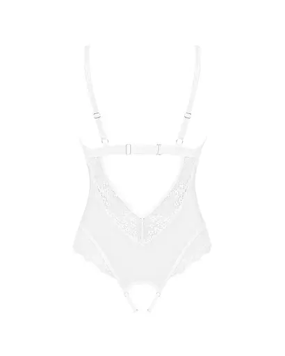 Obsessive Heavenlly crotchless teddy XS/S - фото 4