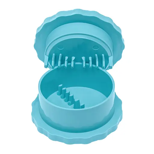 Измельчитель чеснока лука орехов кунжута чесночница мельница для чеснока механическая чеснокодавка кухонная, Kitchette 86557 - фото 8