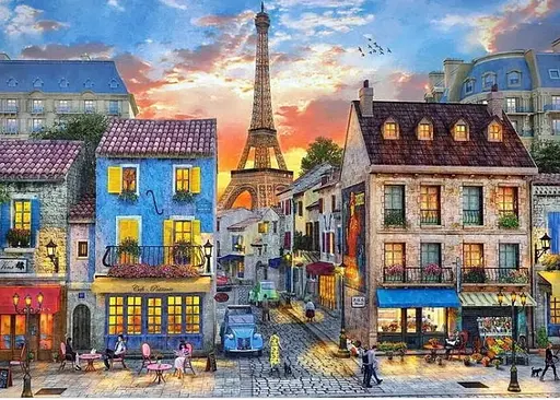 Пазл Castorland puzzle Улицы Парижа, 500 эл. (B-52684) - фото 2