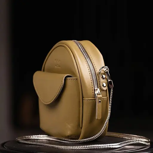 Мини-сумка Kroha оливковая - фото 6