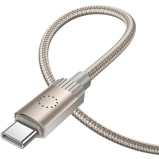 Дата кабель Hoco X117 Star USB to Type-C 3A (1m) Gold - фото 3
