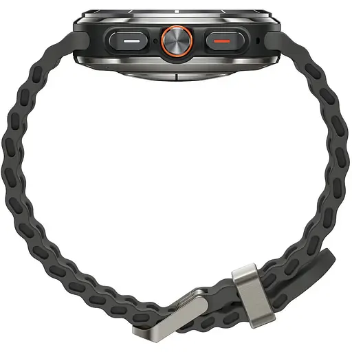 Смарт-годинник Samsung Galaxy Watch Ultra (2025) 47мм e-SIM (L705) 1.5, 480x480, sAMOLED, BT 5.3, NFC, 2/64ГБ, сріблястий титановий - фото 5