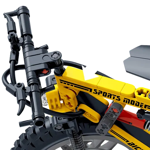 Конструктор велосипед ZHEGAO SPORT BIKE  спортивний  240 деталей - фото 4