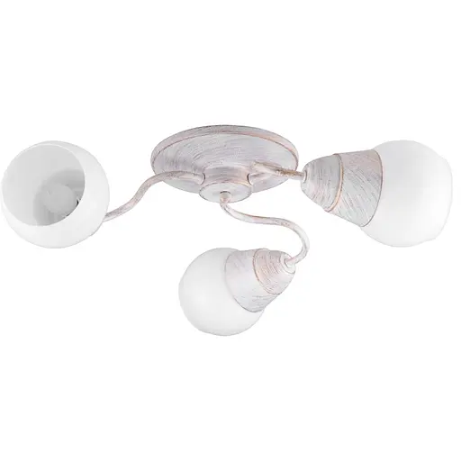 Люстра Brille класична стельова в спальню E14 40W WH (LK-554C/3)