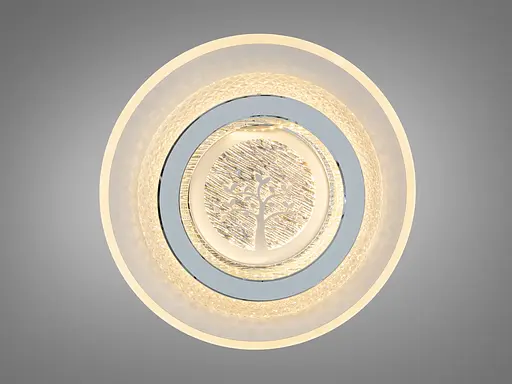 Світлодіодний стельовий світильник Romin сірий 34 Вт CCT - фото 2