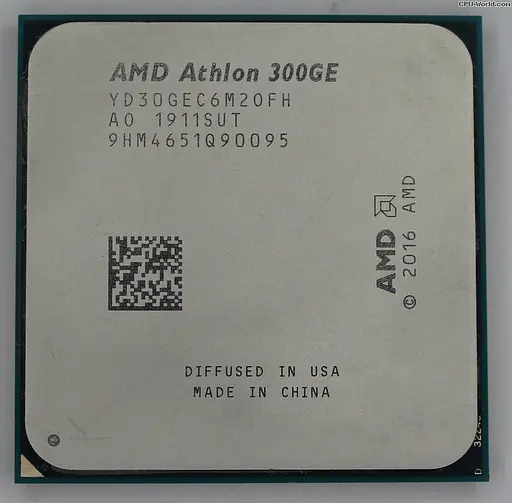 Процессор AMD Athlon 300GE 3.4 GHz AM4, 35W Б/У
