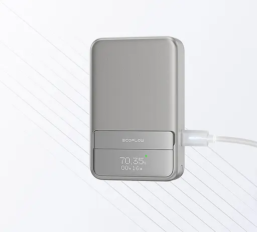 Аккумулятор наружный EcoFlow RAPID Magnetic 10000mAh 65W 2-в-1 беспроводная + проводная зарядка - фото 5