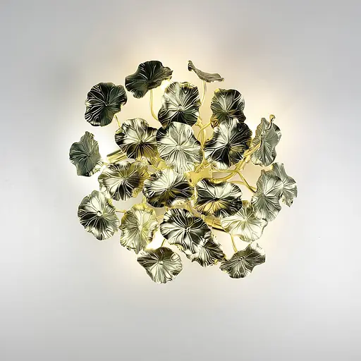 Флористична модель світильника з пелюстками у двох кольорах корпусу Line F Арт. WB5043 - фото 6