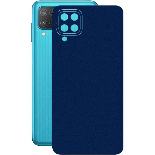 Захисна плівка StatusSKIN для Samsung Galaxy M12 M127 Корпус Вініл Синій металік