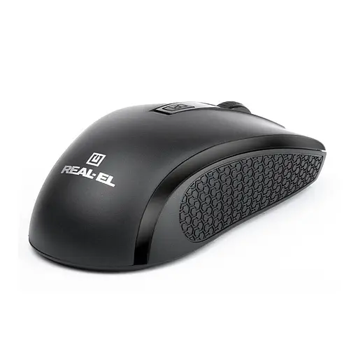 Мишка REAL-EL RM-308 Wireless Black - фото 4