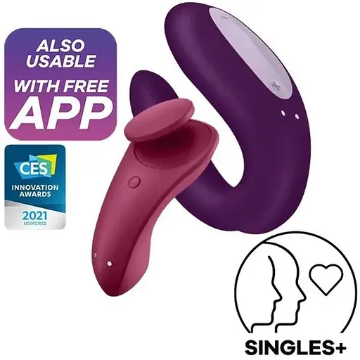 Набір іграшок для пар Satisfyer Partner Box (Double Joy + Sexy Secret) - фото 2