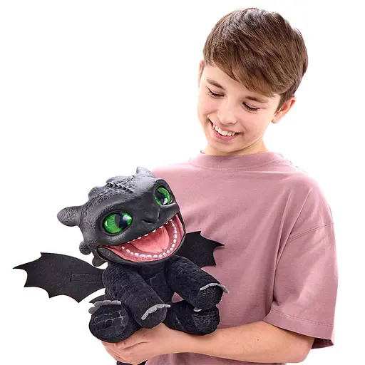 Інтерактивна м'яка іграшка Real Fx Puppetronic Беззубик (HTTYD-1001-01)  by  - фото 8