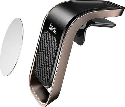 Автотримач Hoco CA74 Universe Air Outlet Magnetic Car Holder Black/Gray (733931) (78728) - фото 2