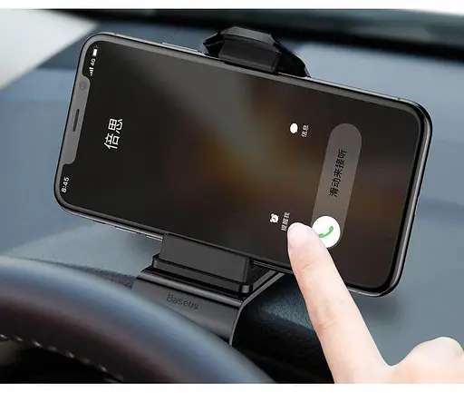 Автодержатель Baseus Mouth Car Mount холдер зажим крепление SUDZ-01 - фото 2