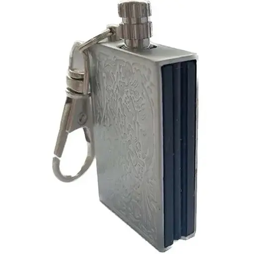 Сірник вічний бензиновий Dolphin HL-83 Silver з візерунками (10924)