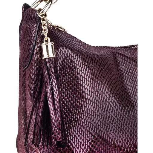 Жіноча сумка Realer P112 коричнева - фото 4