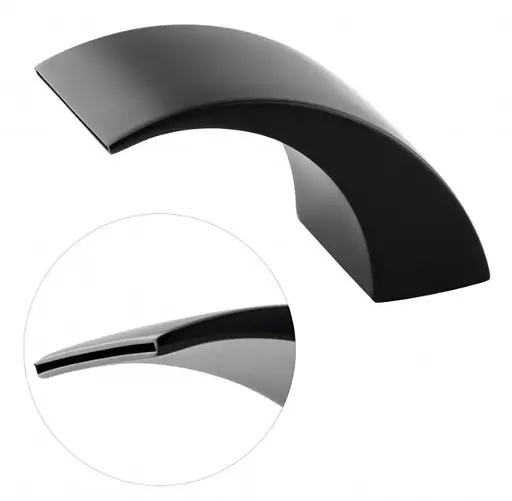 Смеситель для ванны Yoka Ruba black на борт ванны BZ.RUBA-3-BLK Черный матовый - фото 4