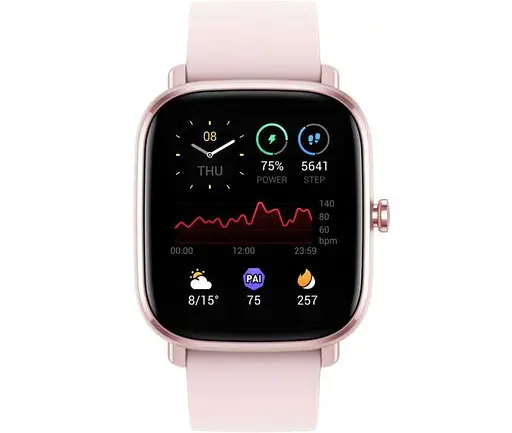 Умные часы Amazfit GTS 2 mini Flamingo Pink - фото 4