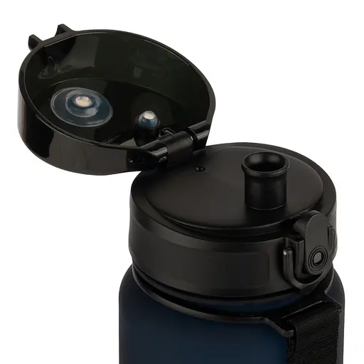 Бутылка для воды UZSPACE 3038(Dark-Blue) 1000 мл, темно-синяя - фото 3