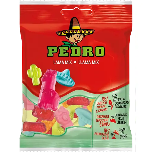 Конфеты жевательные Pedro Лама микс 80 г (907546) - фото 1