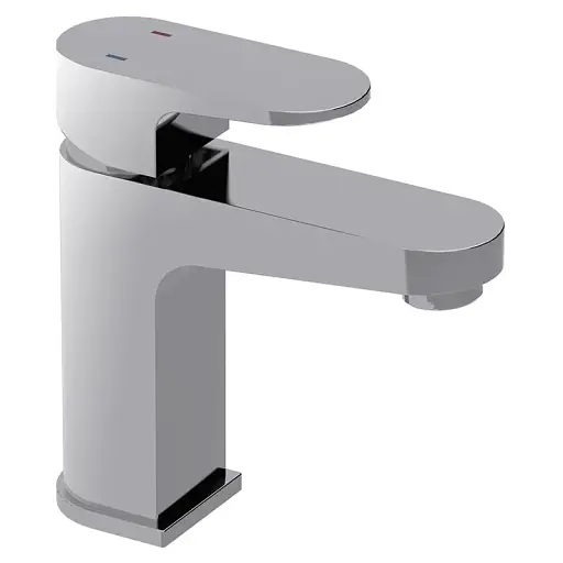 Змішувач для умивальника Cersanit Vigo S951-146 з донним клапаном Хром 30412 - фото 1