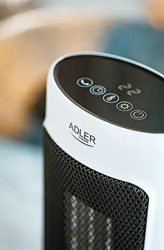 Керамічний тепловентилятор з LED-дисплеєм та пультом керування Adler AD 7738 - фото 7