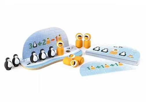 Настольная игра Djeco Считай с пингвинами (Contigloo) (DJ01612) - фото 2