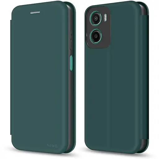 Чохол-книжка Make Motorola G05/E15 Flip Forest Green