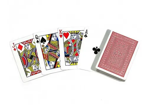 Карти гральні United States Playing Card Company Aviator Standard Index (red blue) (AIRB) - фото 2